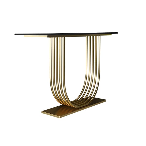 Black Kinetic Console Table