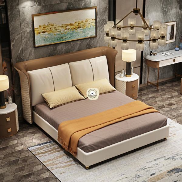 Rexo Upholstered Bed With Hydraulic