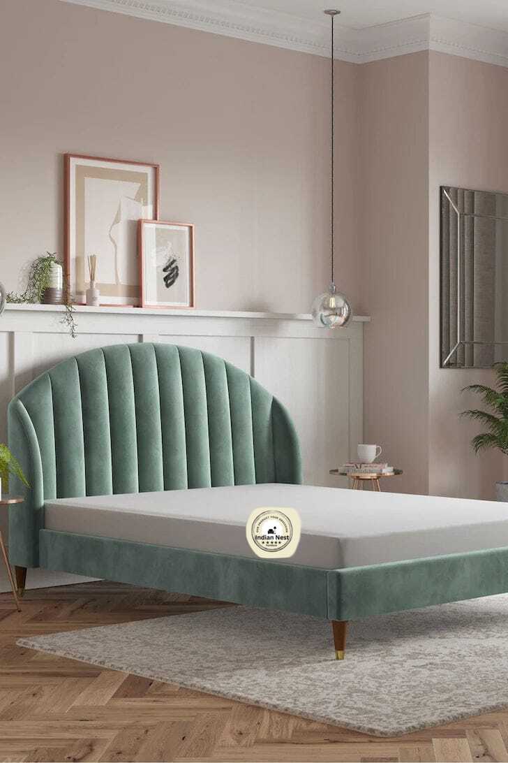 Glam Vertical Tufting Bed