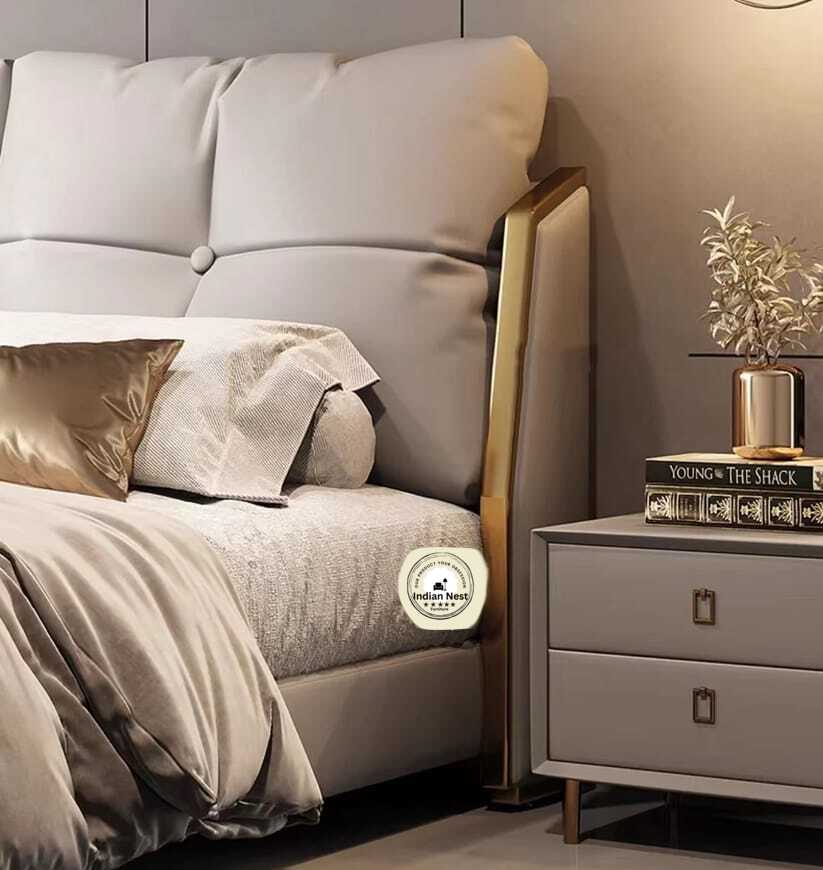 Luxe Cameron Upholstered Bed With Storage
