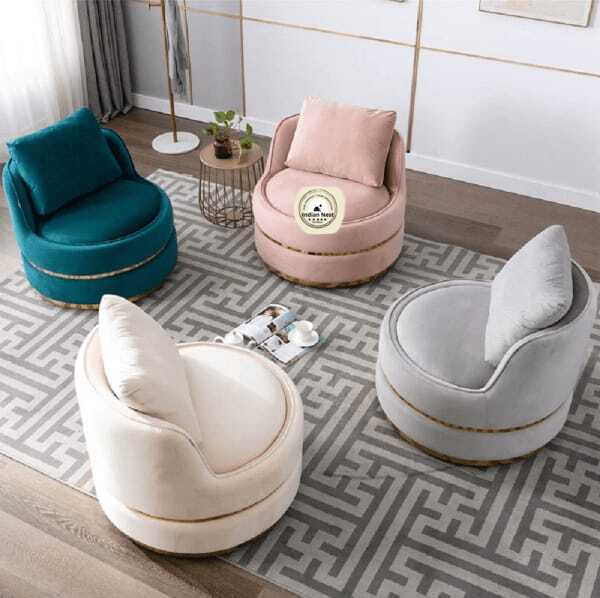 Cozy Designer Multi Color Modern Sofa Chair