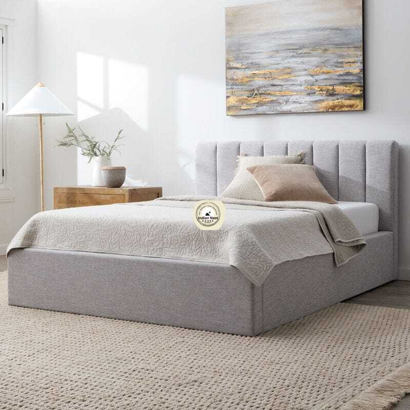 Relleno Vertical Tufting Upholstered Bed