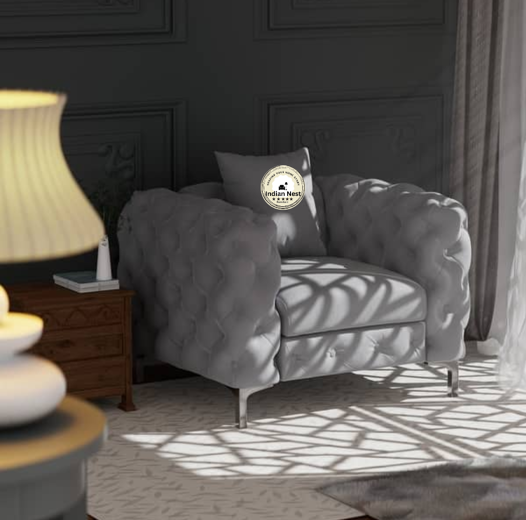 Quilting Dusky Accent Chair
