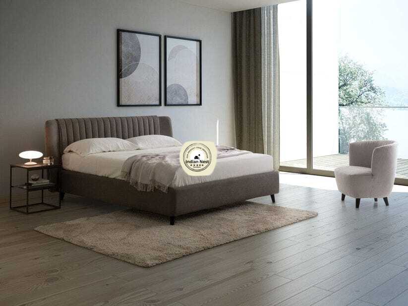Derby Vertical Tufting Upholstered Bed