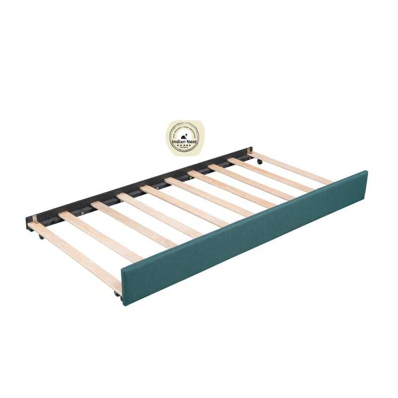 Aspen L- Shaped Suede Daybed With Trundle