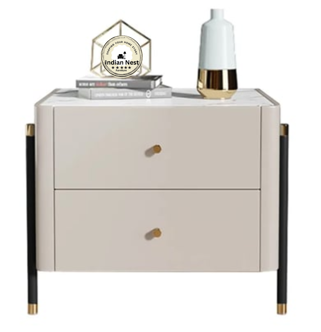 Alpine Wooden Bed Side Table