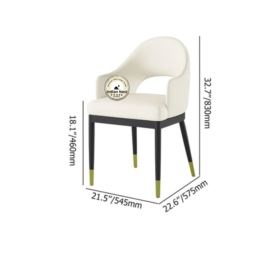Albino Wooden accent chair