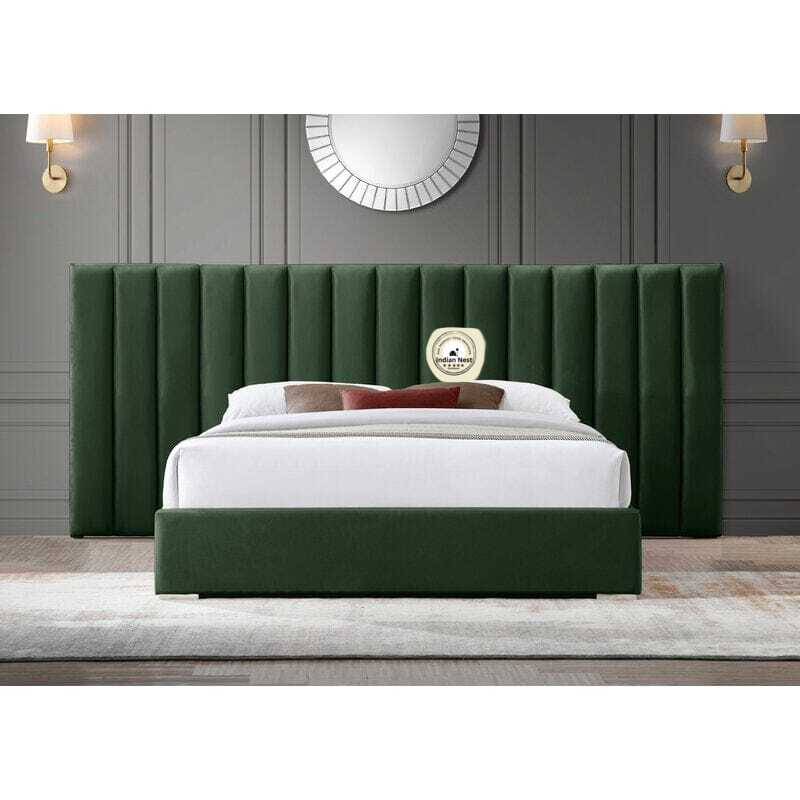 Romania Style Upholstered Bed