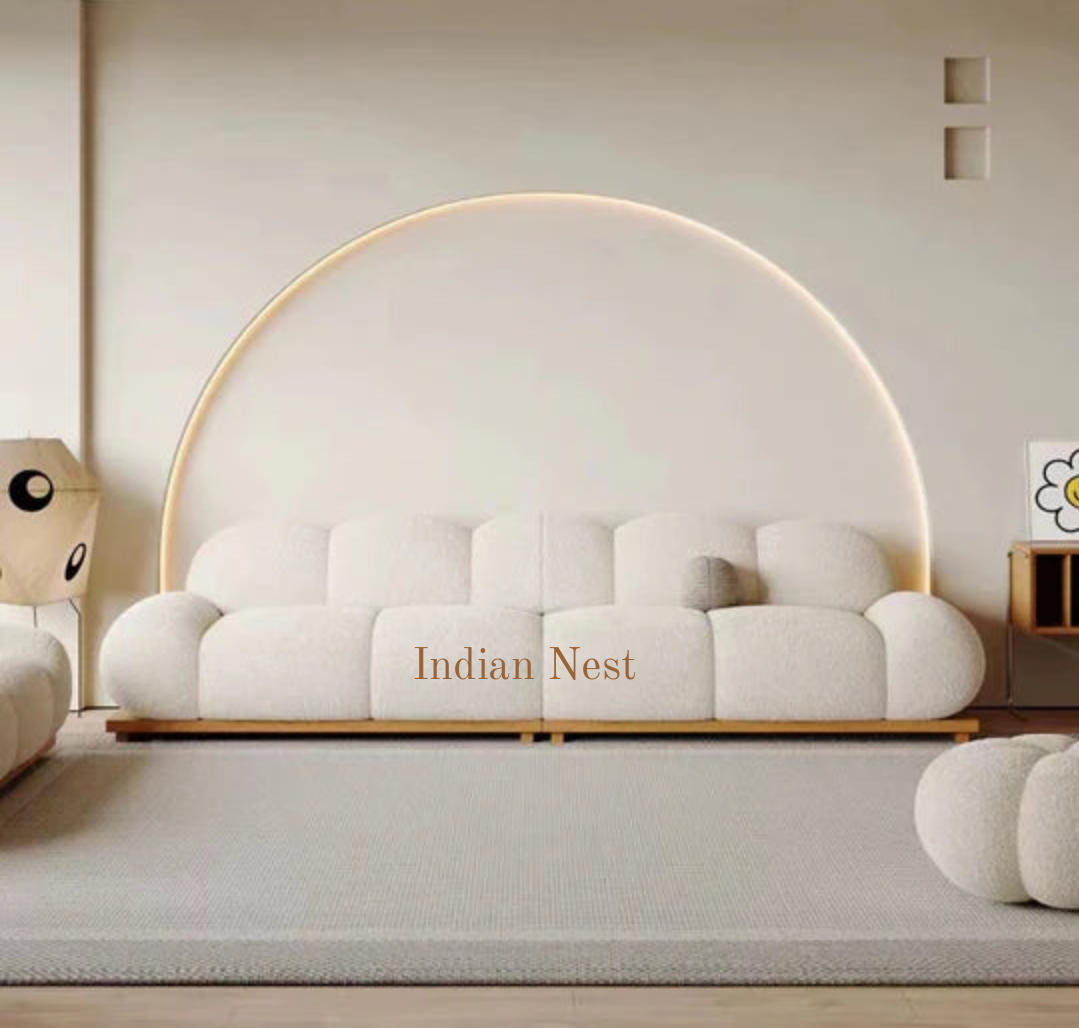 Pumpkin Style Sofa Set