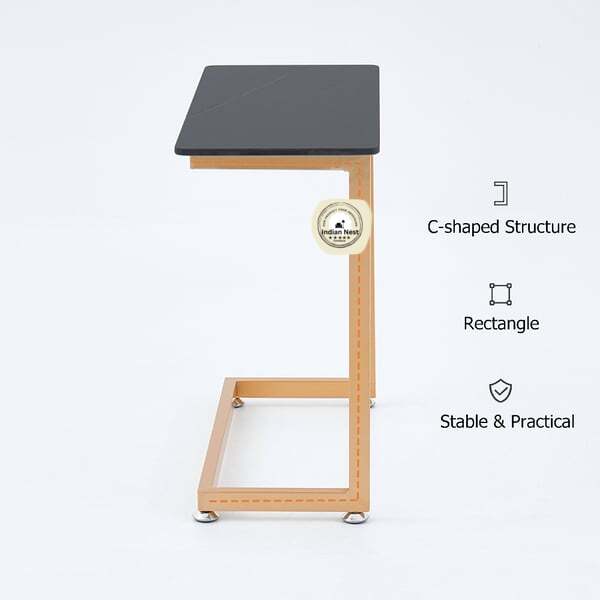 Acrylic Black Console Table