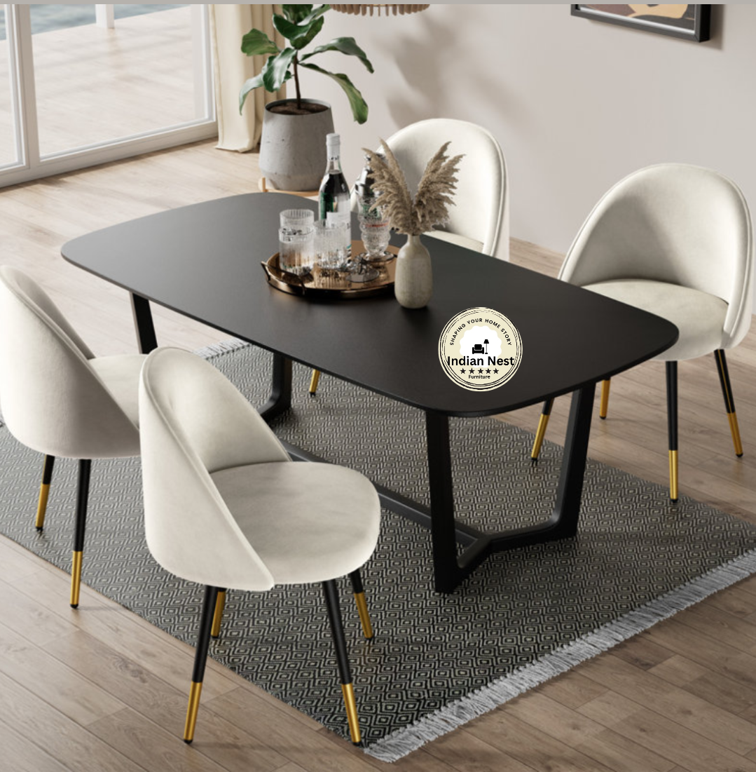 Aahed Magadan White Dining Chair (Pair)