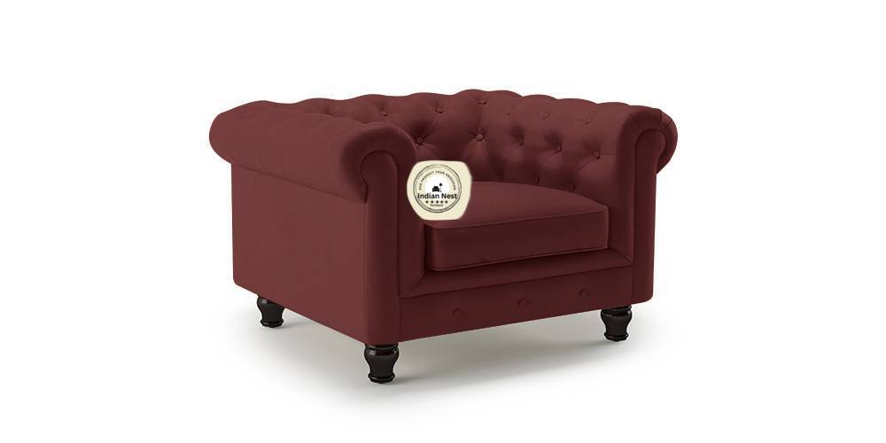 Cozy Nest Modern Sofa In Suede