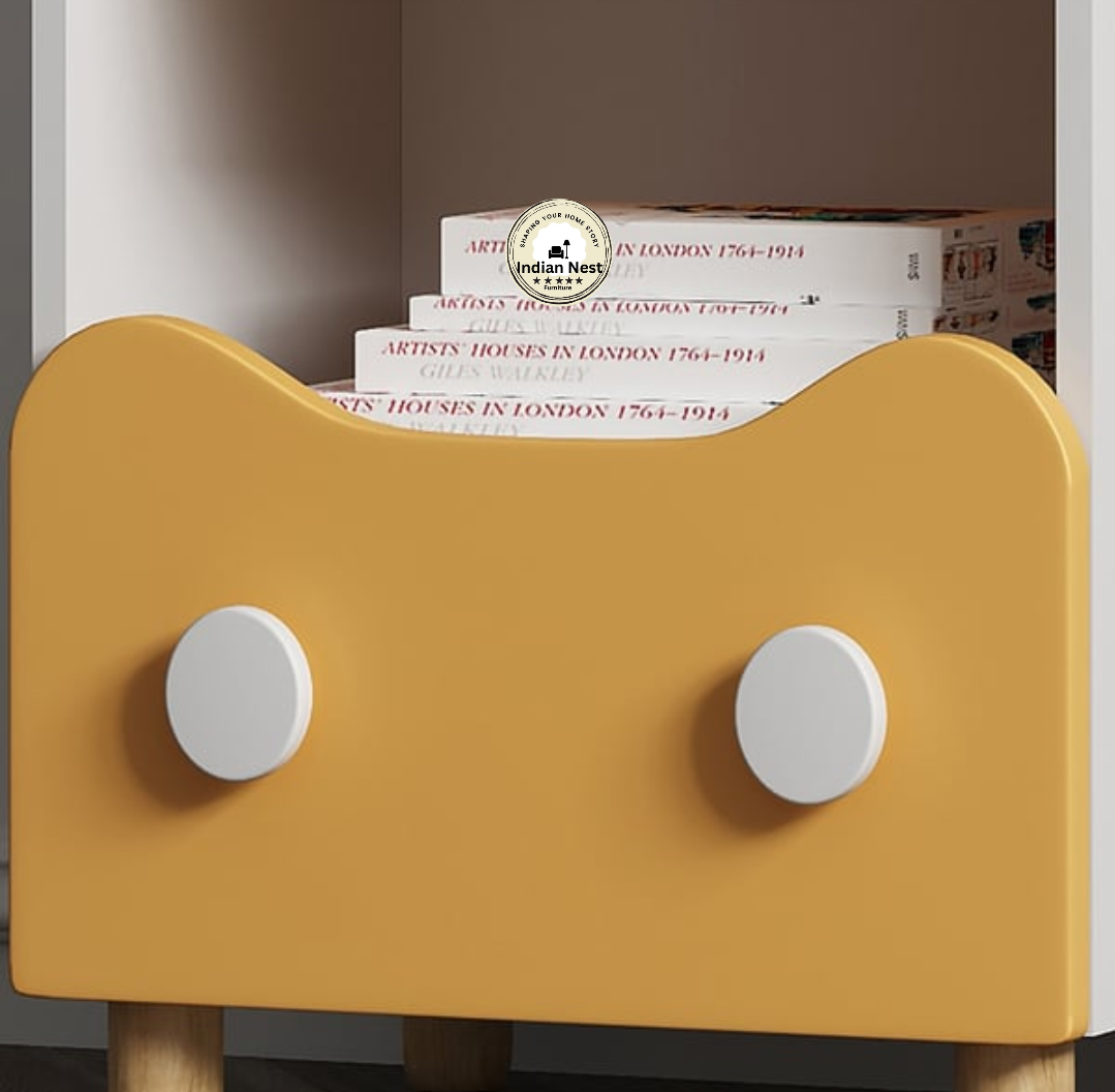 Coimbatore yellow bed side table