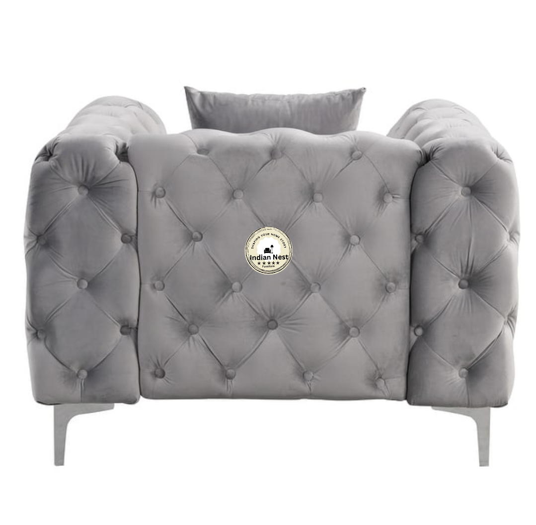 Quilting Dusky Accent Chair