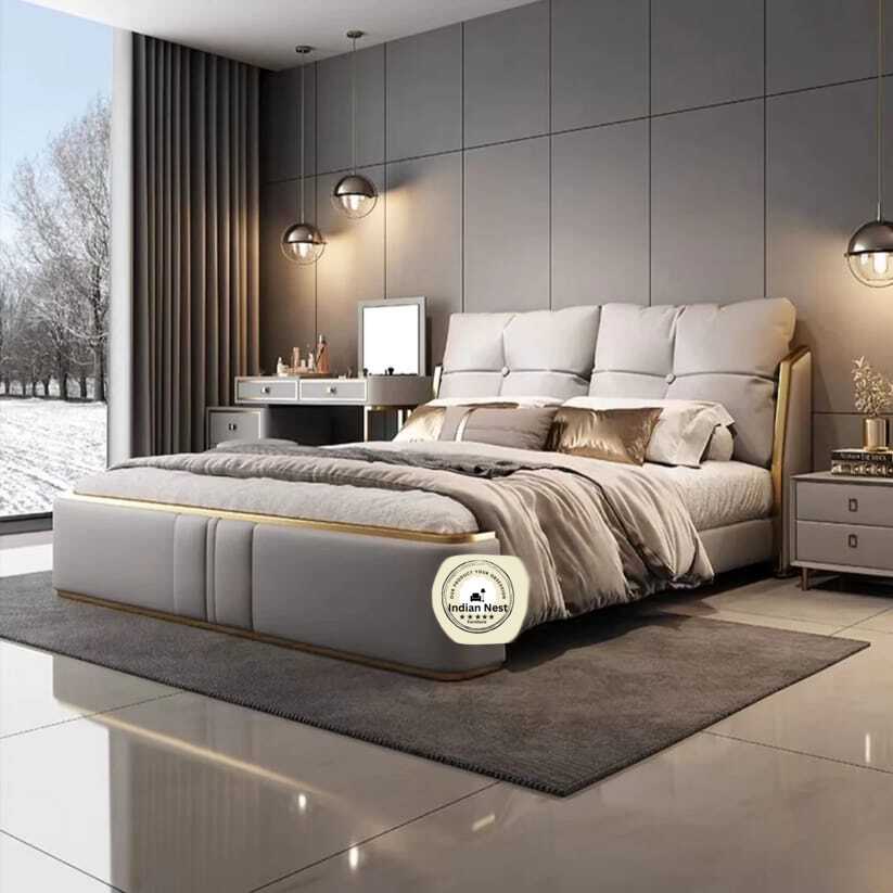 Luxe Cameron Upholstered Bed