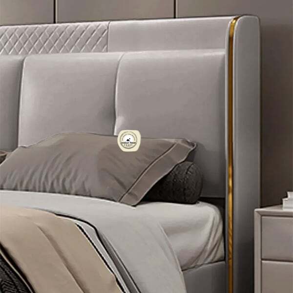 Nordic Upholstery bed in Leatherette with storage