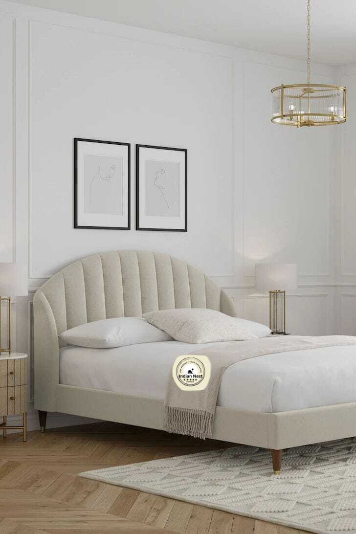 Glam Vertical Tufting Bed