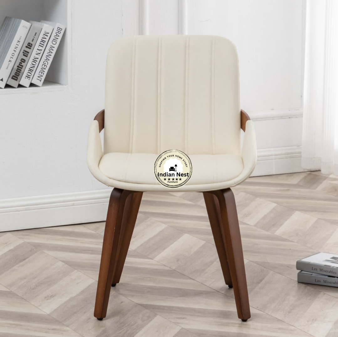 Nordic Wooden Dining Chair (Pair)
