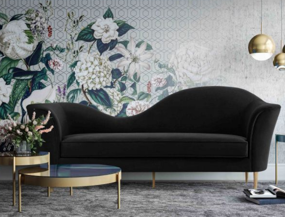 Royal Divan Of Ma'at Modern Suede Sofa Set