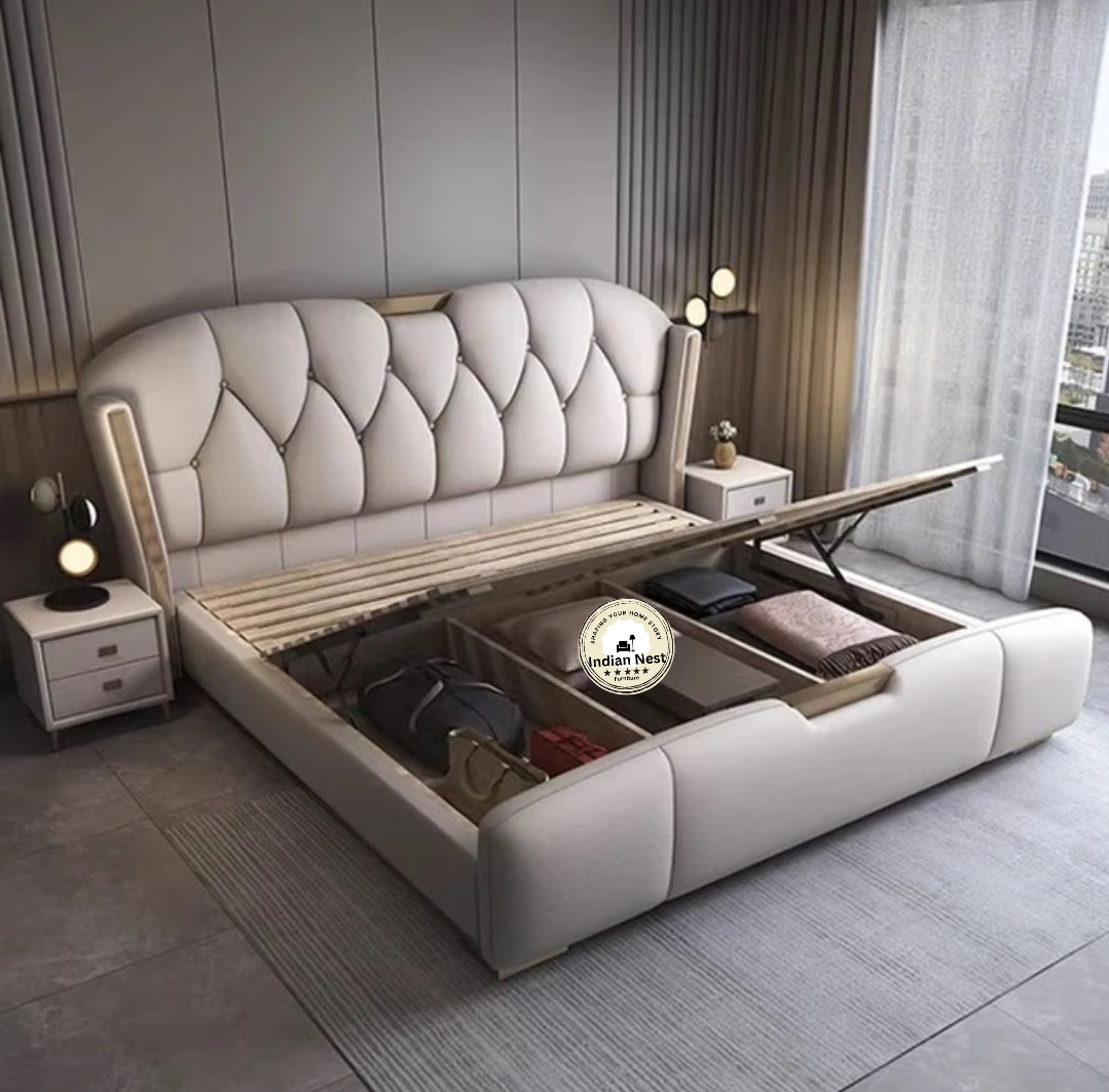 Luxe Kristy Rose Gold Bed