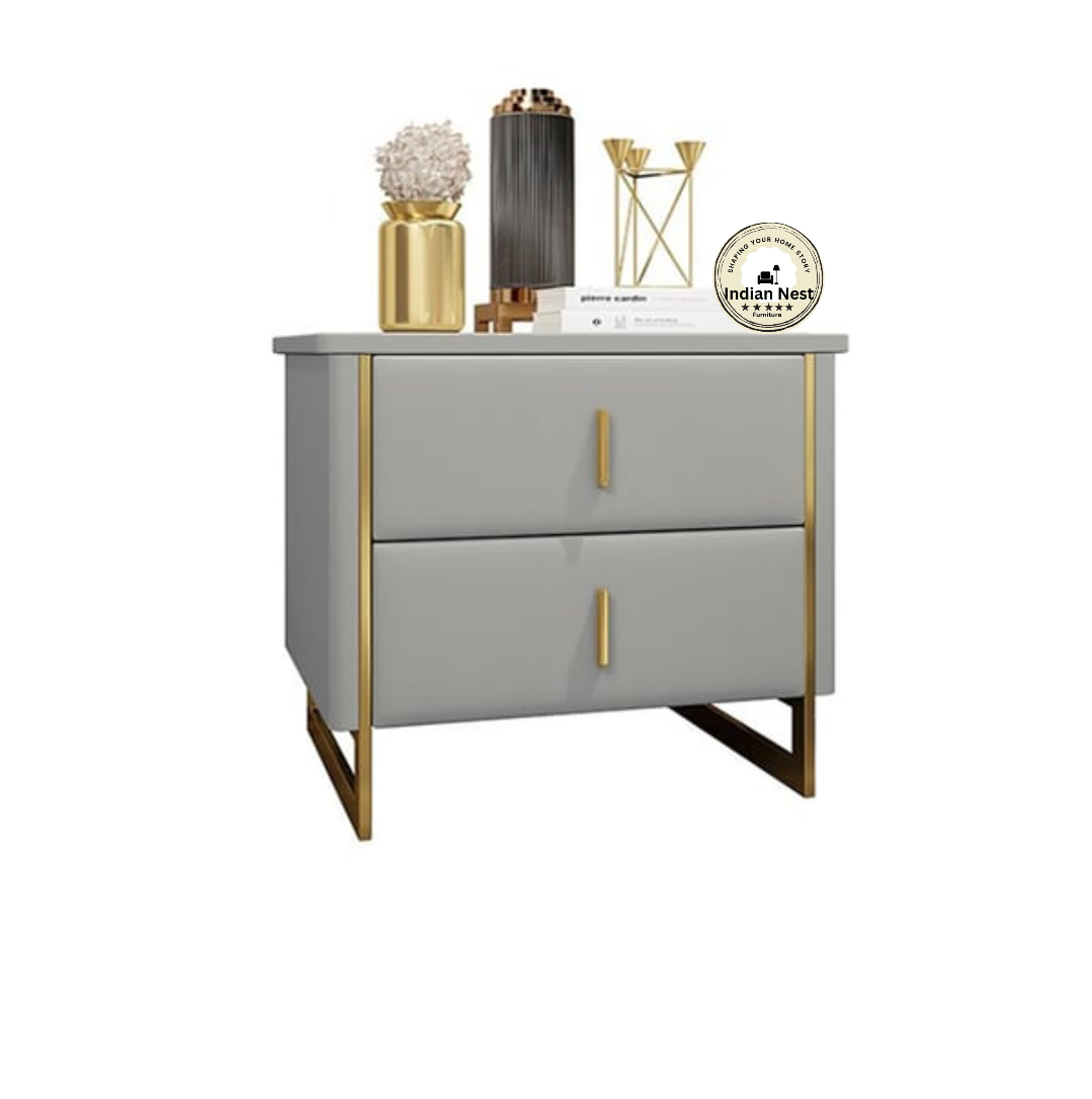 Aahed Grey Bed Side Table