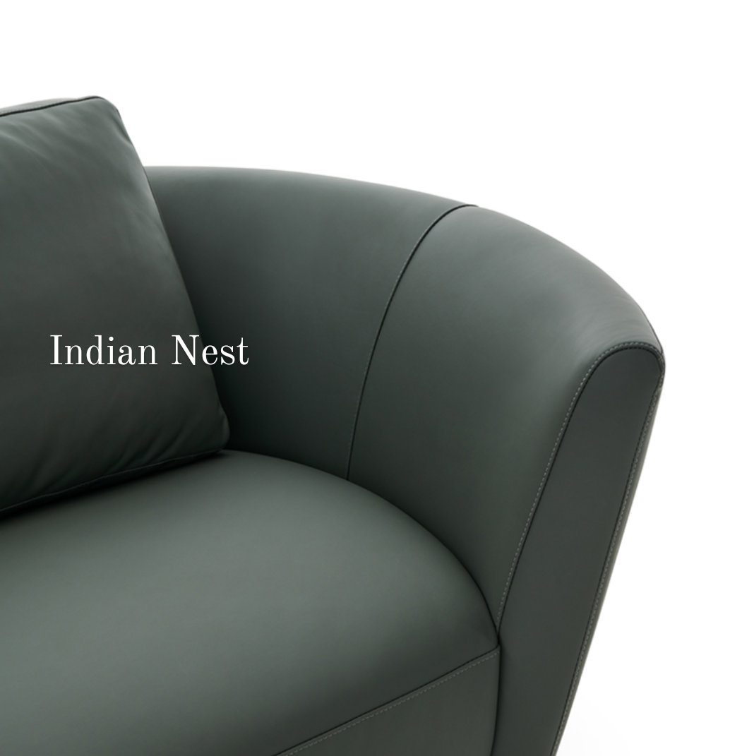 Aahed Round sectional couch