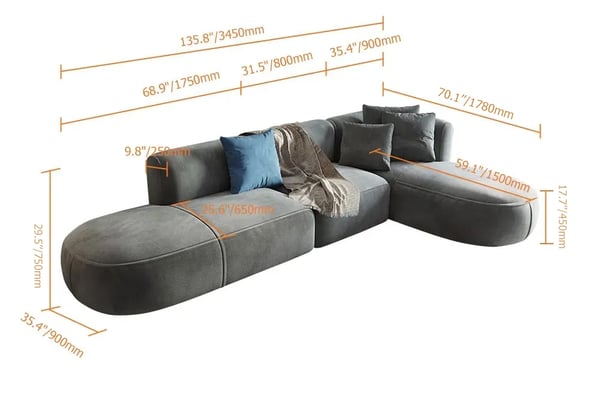 Modesto sectional sofa