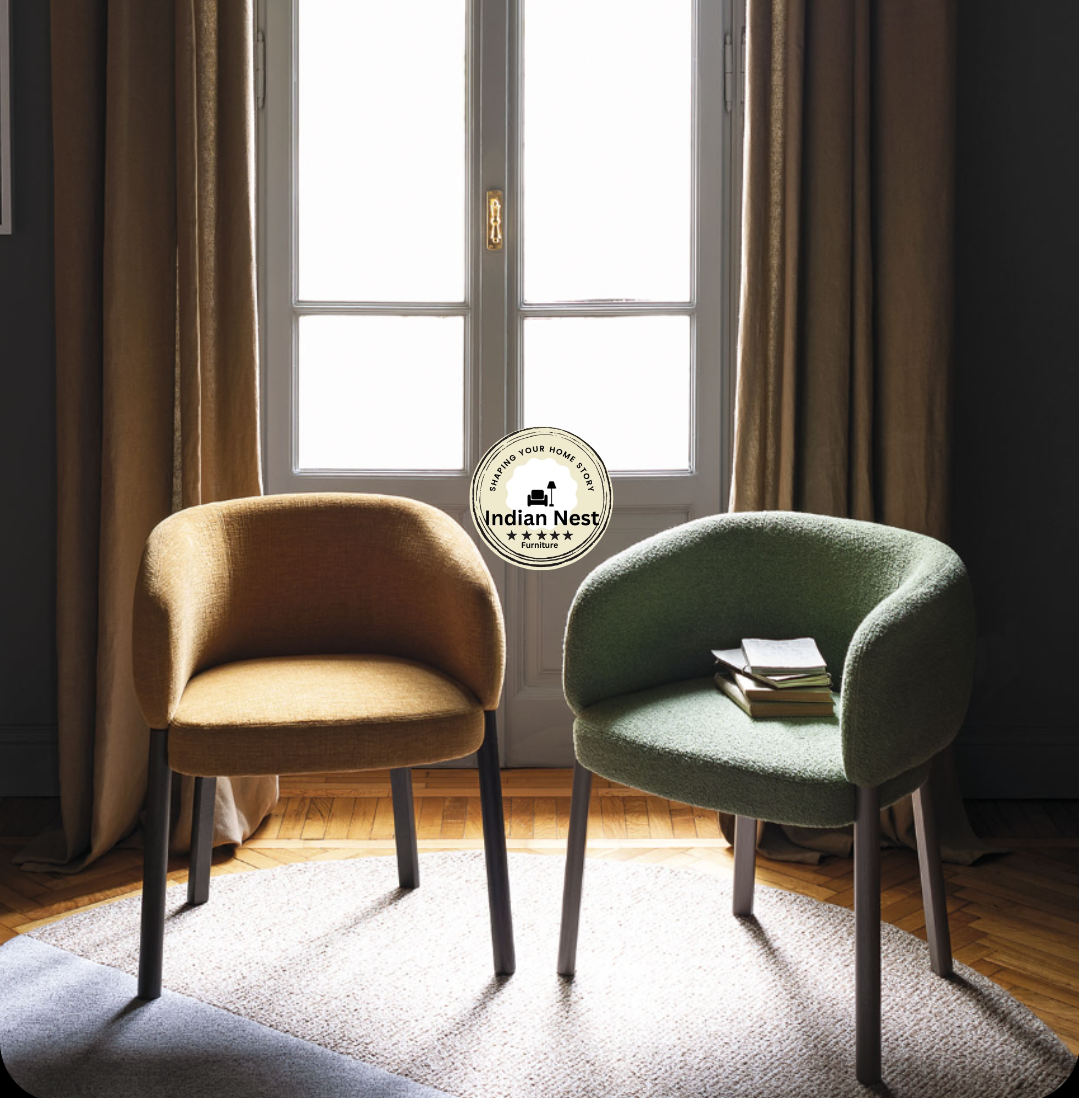 Dipstick Wooden Accent Chair