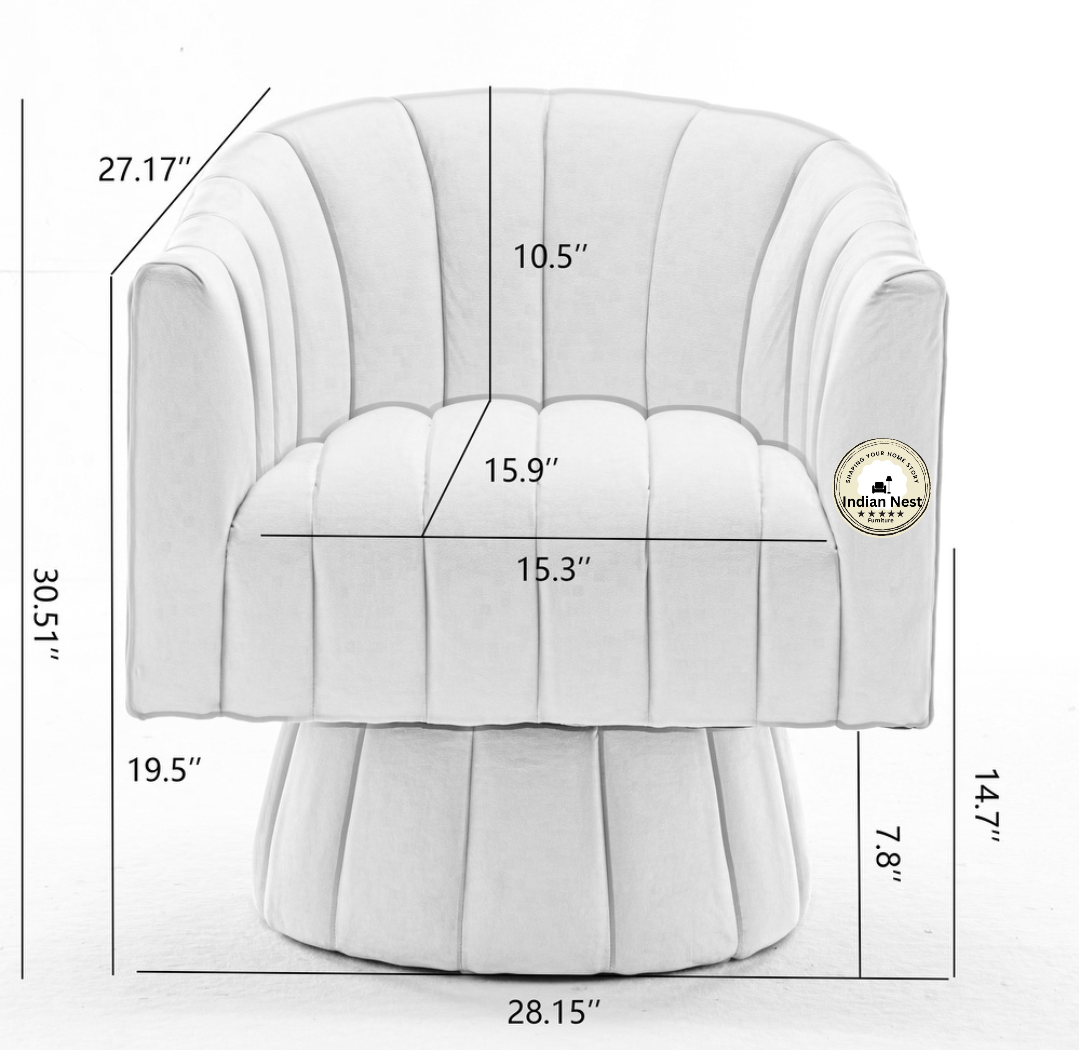 Nordic Lotus Accent Chair