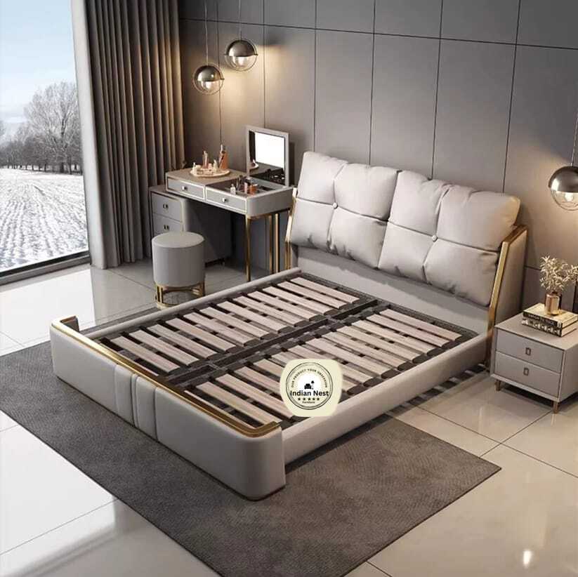 Luxe Cameron Upholstered Bed With Storage