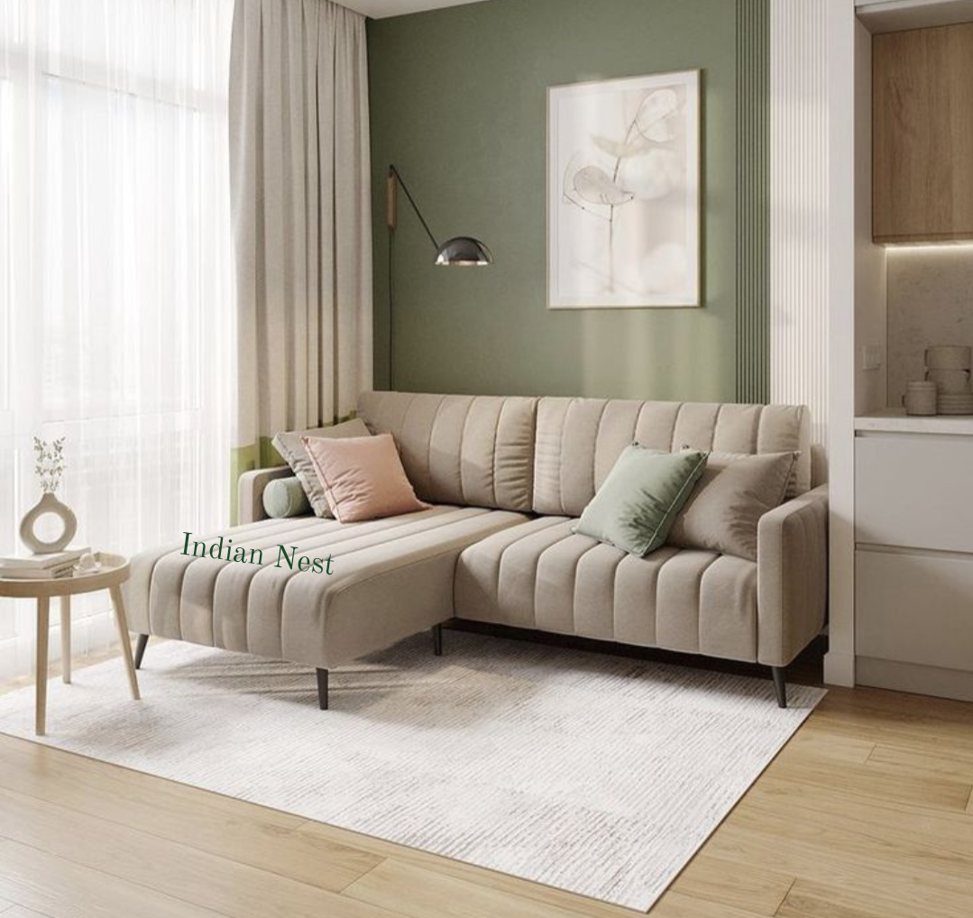 Aahed Cozy Nest L-shape couch – Indian Nest