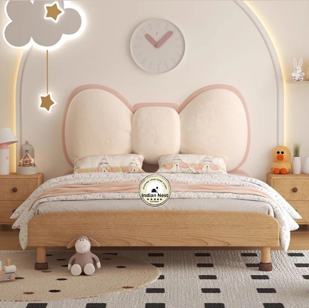Odell Ribbon Kids Upholstered Bed