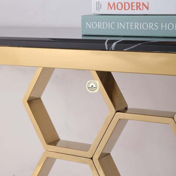 Attracting Black Consol Table