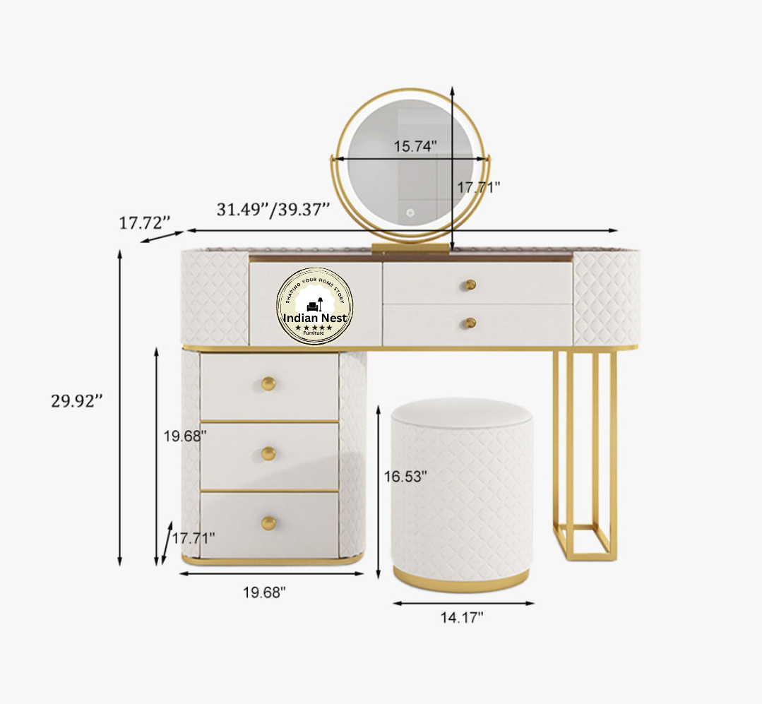 Cardiff Dresser With 6 Drawer