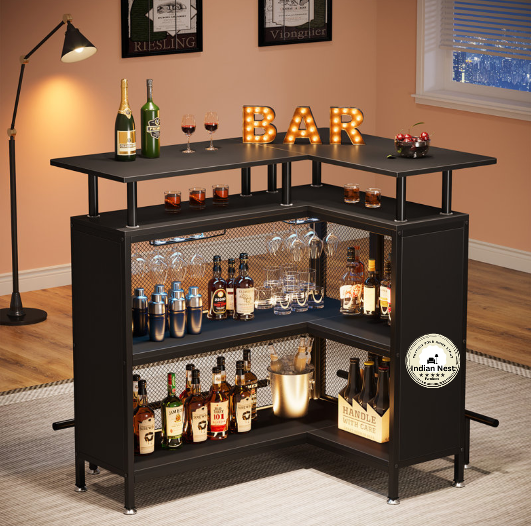 Aahed Krystal bar counter