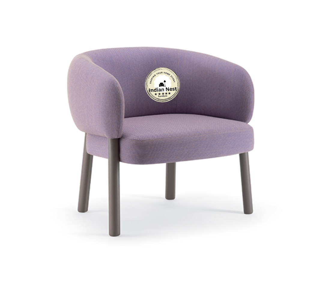 Dipstick Wooden Accent Chair