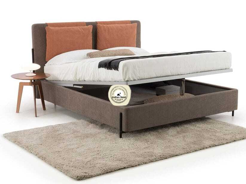 Durbish Upholstered Bed With Storage