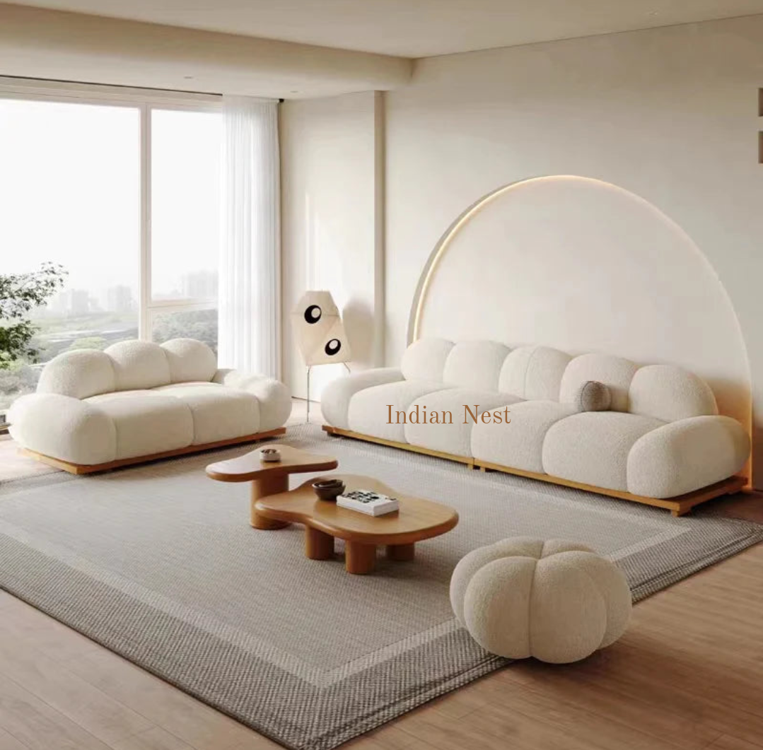 Pumpkin Style Sofa Set