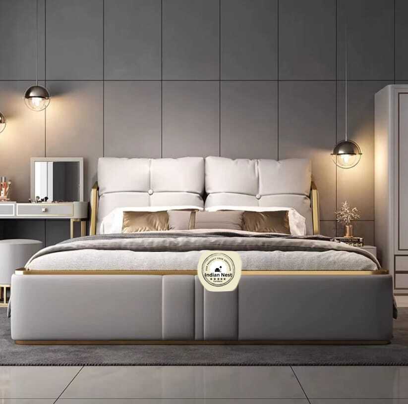 Luxe Cameron Upholstered Bed With Storage