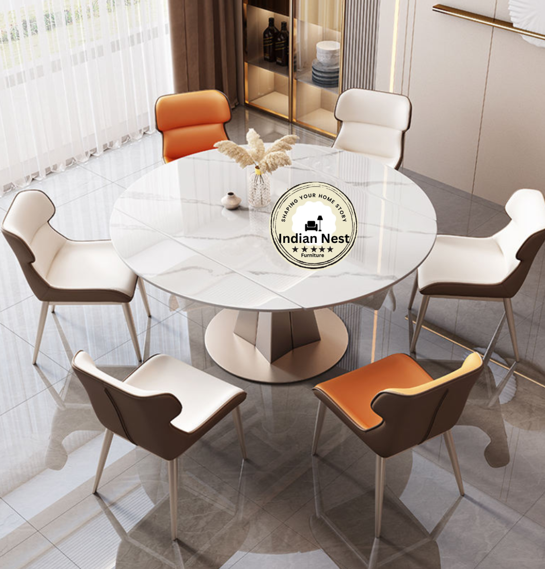 Erick Aspen Round Dining Table