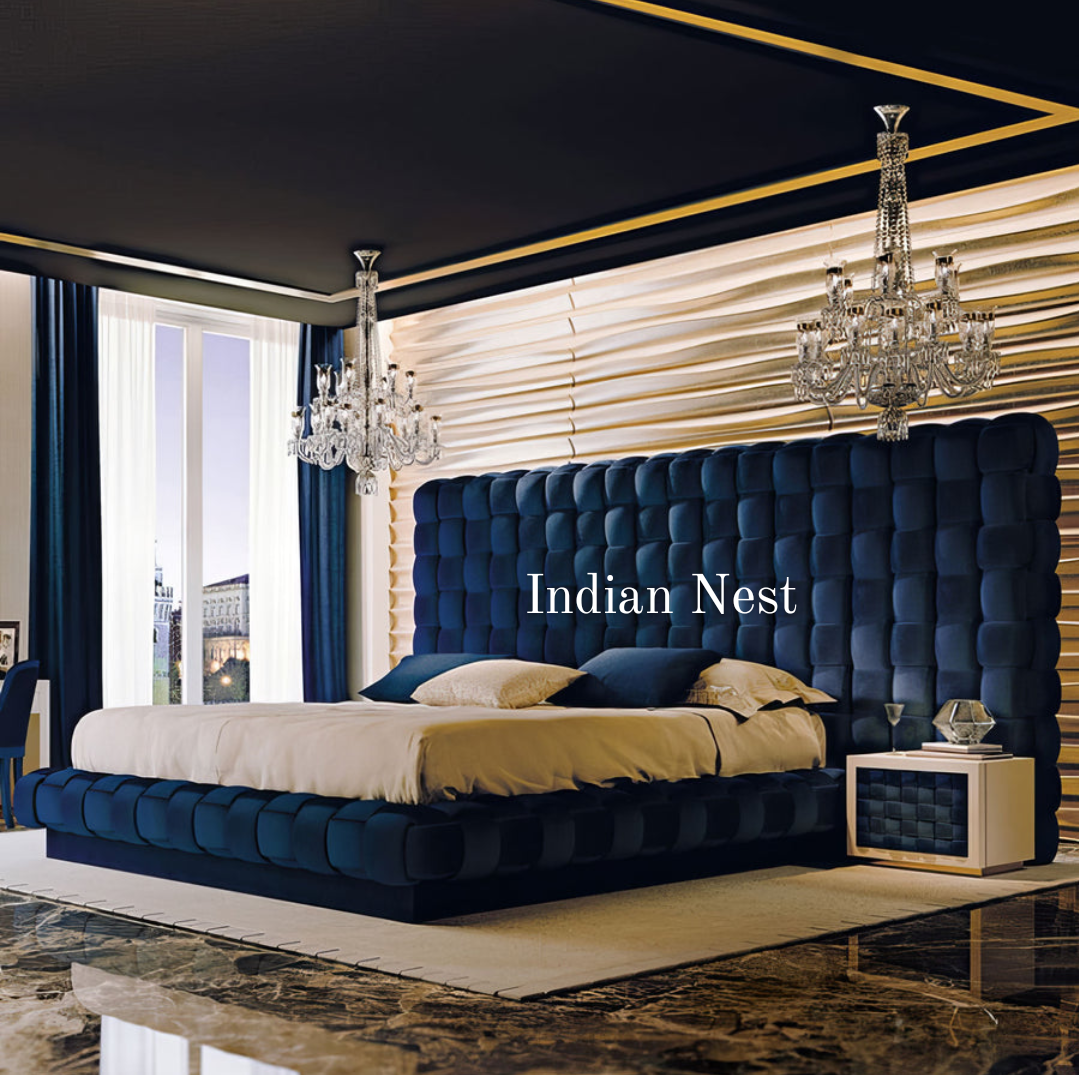 Luxe Over Headboard Upholstered Bed
