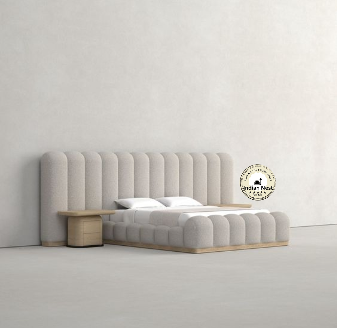 Luxe Kyiv Buckle Upholstered Bed