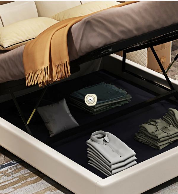 Rexo Upholstered Bed With Hydraulic