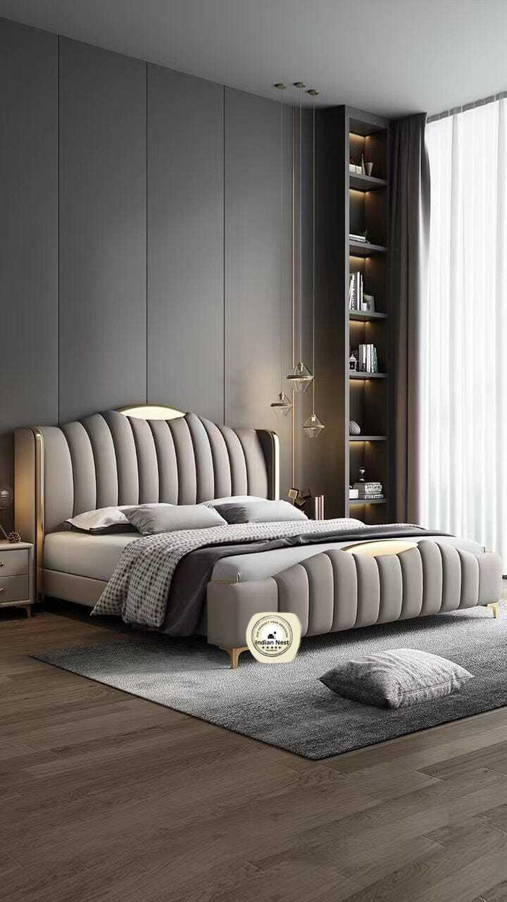 Royal Design Luxury Bed In Leatherette