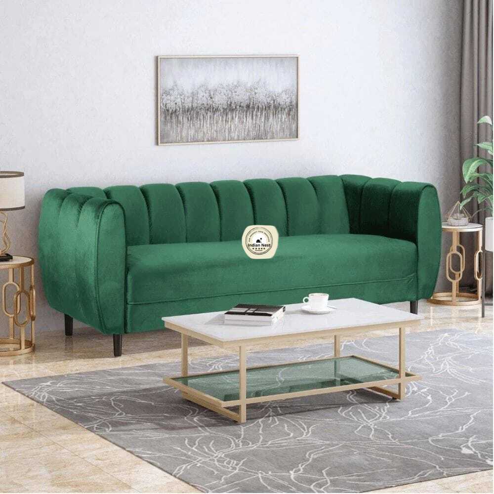 Aspen Modern Sofa In Suede