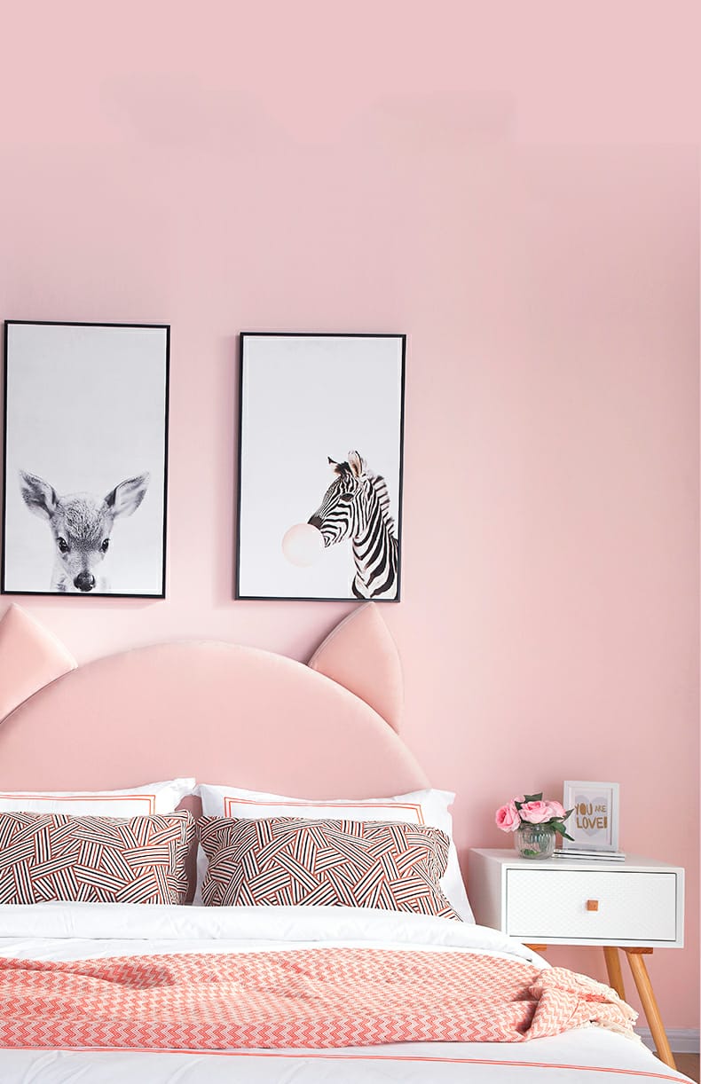 Niña amos Upholstered bed without storage
