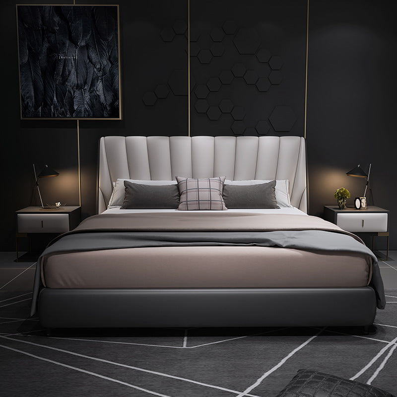 Indigo Luxury Bed in Leatherette