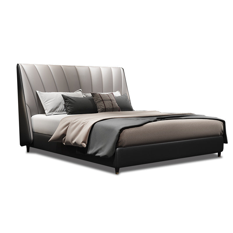 Indigo Luxury Bed in Leatherette