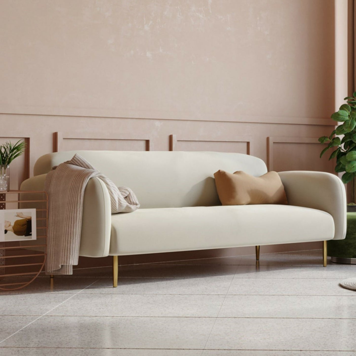 Gangnam Styles Sofa In Velvet.