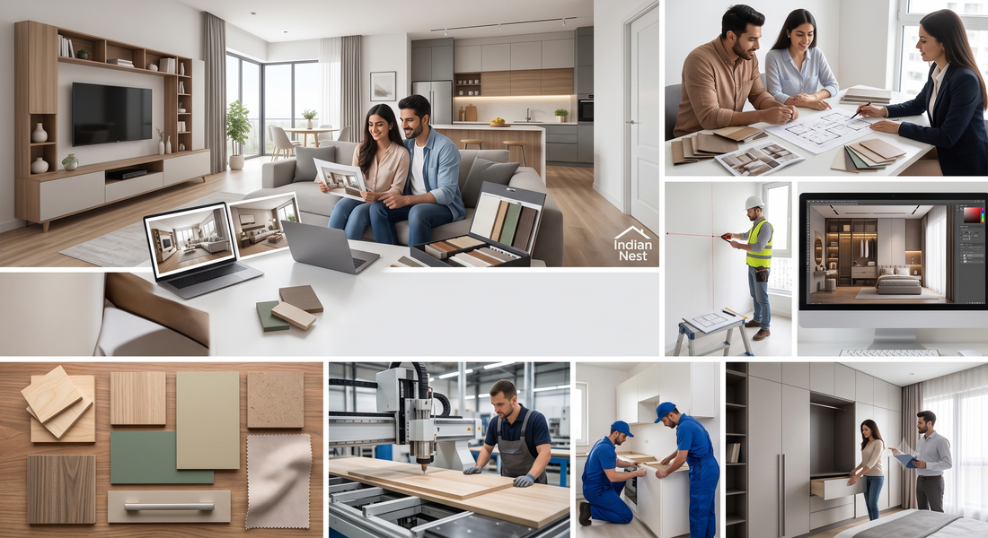 The Complete Modular Furniture Buying Journey  :From your first consultation to the day your new home is ready.
